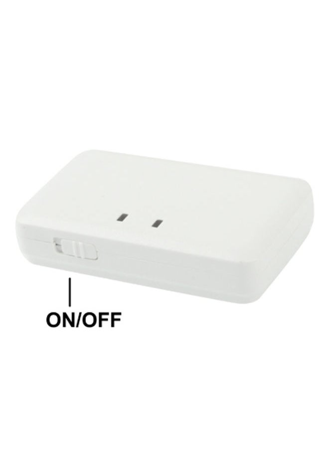 BURAQ Mini Bluetooth Music Receiver for iPhone 4 & 4S / 3GS / 3G / iPad 3 / iPad 2 / Other Bluetooth Phones & PC, Size: 60 x 36 x 15mm (White)  - Image 3