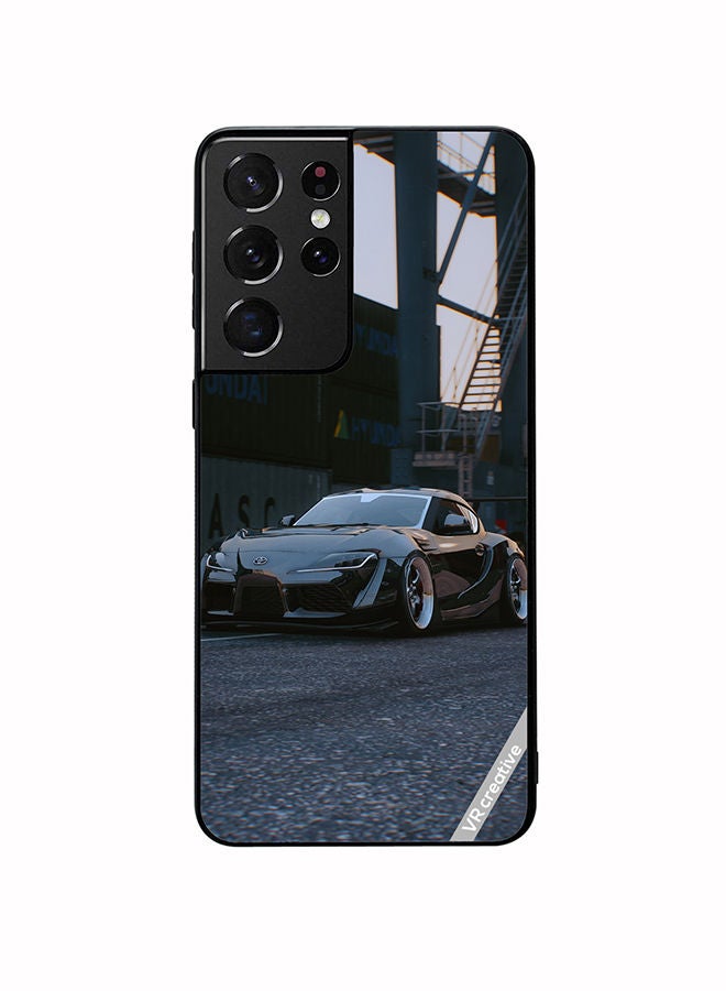 VR CREATIVE Protective Case Cover For Samsung Galaxy S21 Ultra 5G Toyota 86 Design Multicolour - Image 1