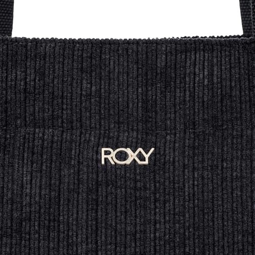 Roxy Stylish Soft Corduroy Large Capacity Tote Bag, Feeling Good-Anthracite - Image 3