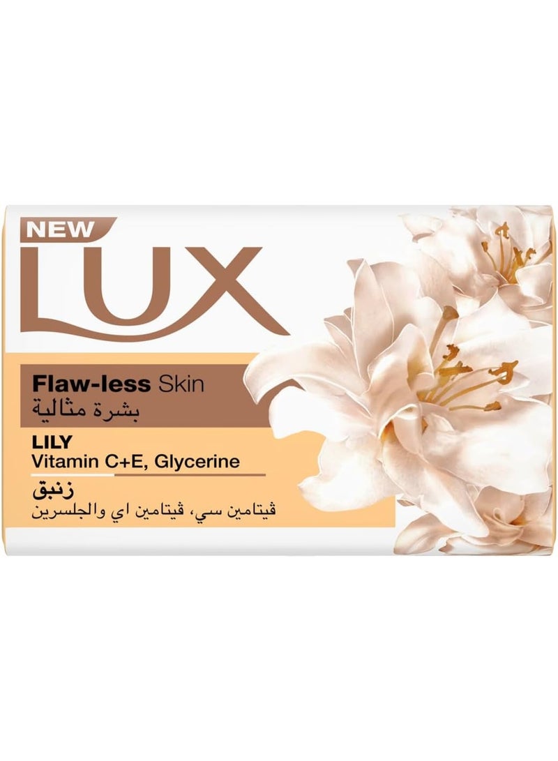 Lux Flaw-less Skin Lily Vitamin C+E, Glycerine Set of 6 PCS 170g - Image 3