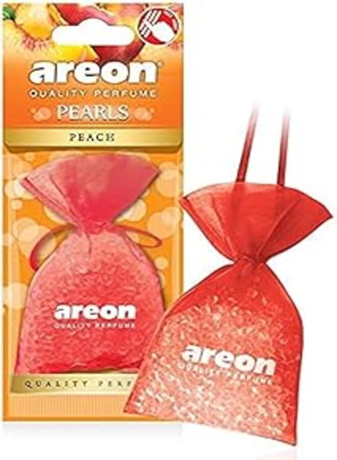 Areon Pearls car air freshener Peach