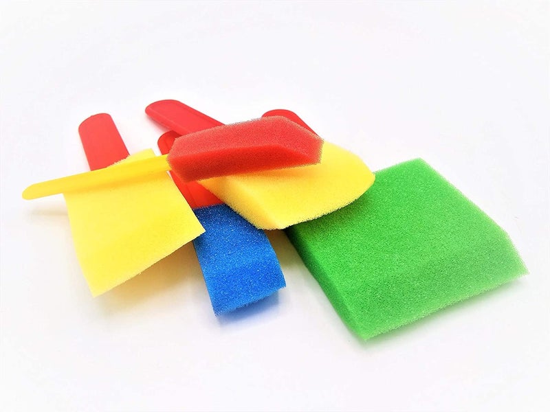 53 Arts 53ARTS Sponges Set Brush Shape Multicolor 5 PCS Painting Sponge Block - Image 2