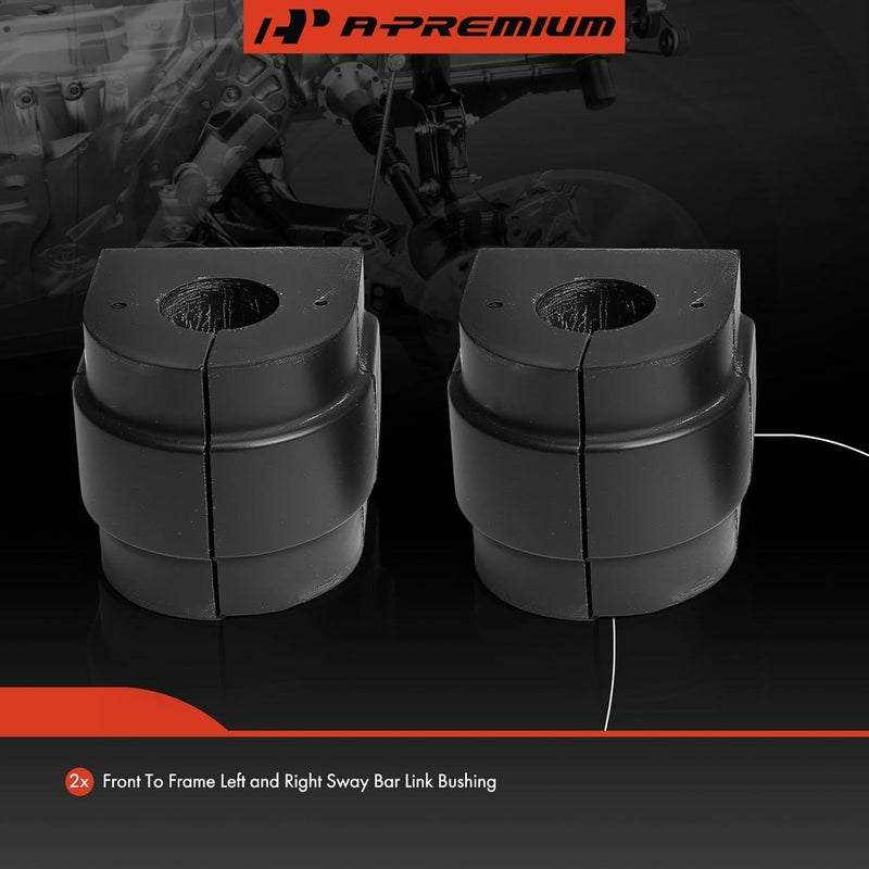 A-Premium Front To Frame Sway Bar Bushing Kit - Image 3