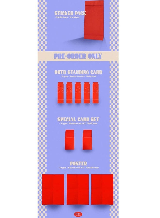 ITZY CRAZY IN LOVE The 1st Album [Pre-Order Benefits Included During Pre-Order Period Only] (CHAERYEONG ver) - Image 5