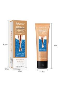 lakerain Leg Makeup Waterproof No Transfer,Leg Makeup Lotion,Leg and Body Scar Cover up Makeup,Long Last Body Foundation 3# Bronze, 4 fl oz  - Image 3