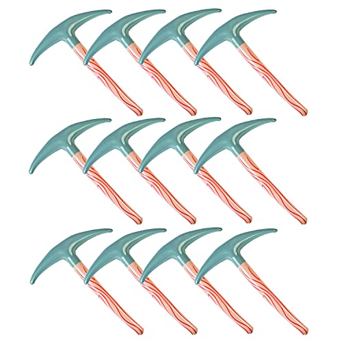 Fun Express Minecraft Party Favors 12 Pack Inflatable Pickaxe Toys for Birthday Party Supplies Lifesize Gaming Props for Goodie Bags Gamer Party Decorations Safe Vinyl Weapons for Kids 812 - Image 1