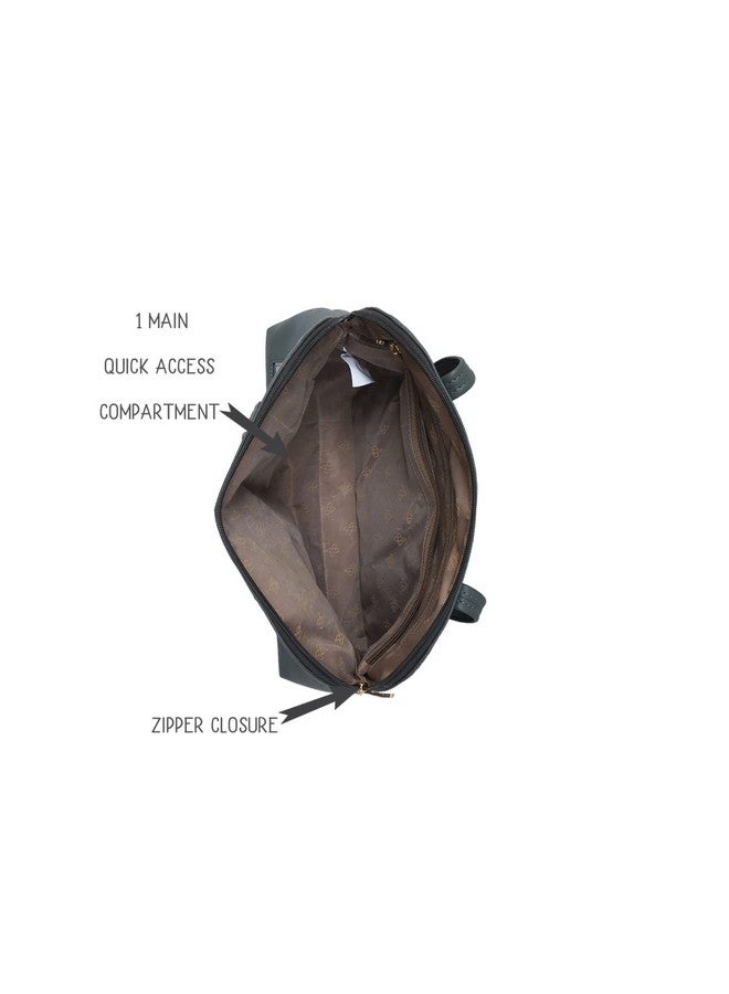 Baggit Women's Grey Large Size Bowling Bag - Image 5