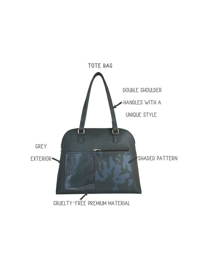 Baggit Women's Grey Large Size Bowling Bag - Image 2