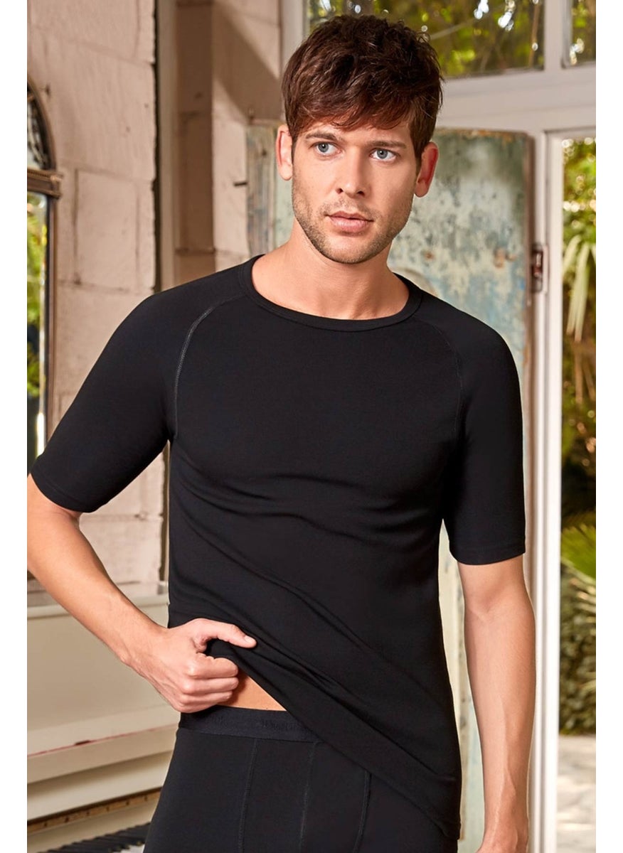 Berrak Clear Half Sleeve Men's Thermal Undershirt 