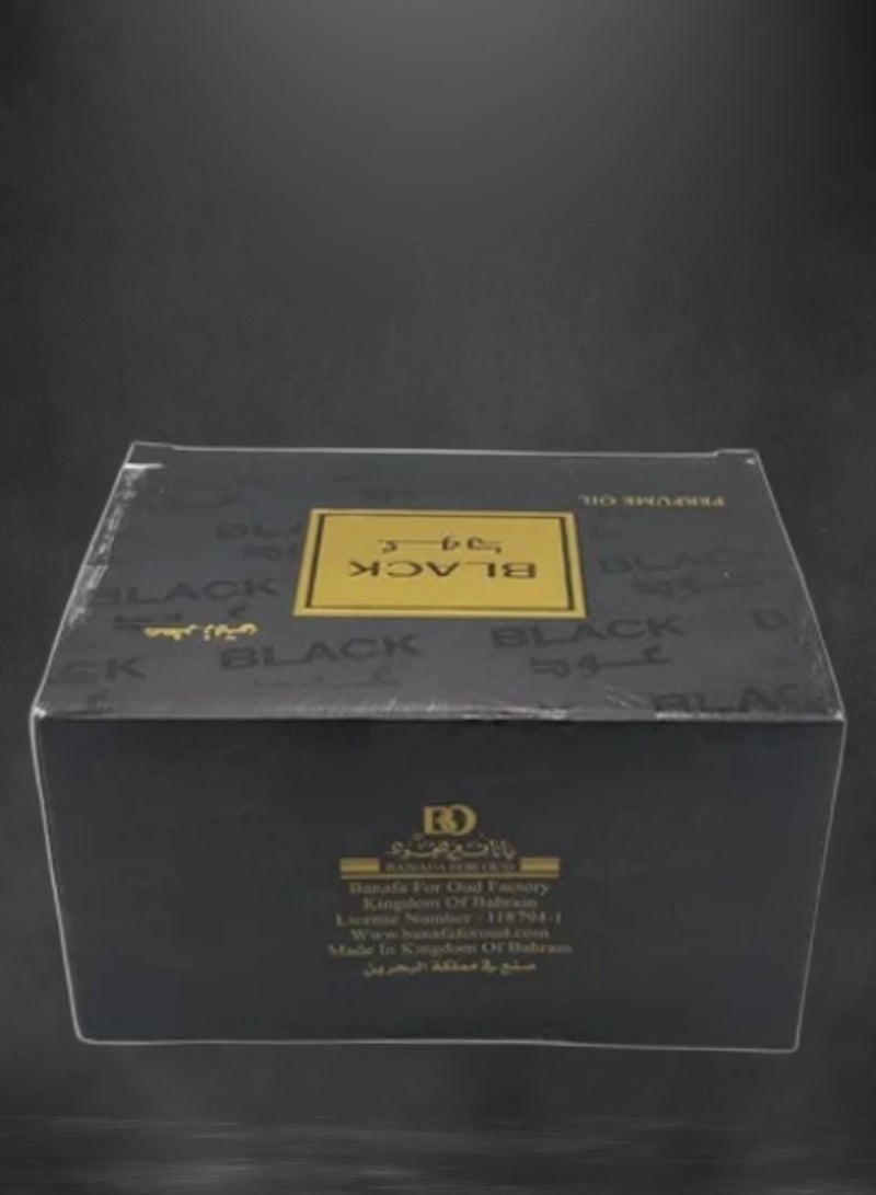 Banafa 12 Pieces Oud Black Perfume Oil 3 Ml - Image 2