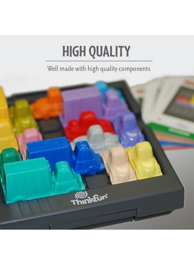 ثينك فان لعبة ThinkFun Rush Hour Traffic Jam Brain Game و STEM Toy للأولاد والبنات الذين تتراوح أعمارهم بين 8 سنوات وما فوق - الكثير من المرح مع أكثر من 20 جائزة فازت بها ، بائع دولي لأكثر من 20 عاما - Image 5