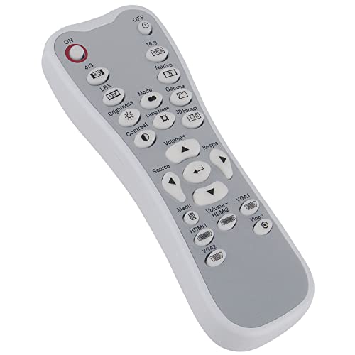 ZdalaMit Remote Control Replacement Applicable for Optoma Projector HD30 HD25-LV HD25LV HD25E EPHD131XE EPHD25E HD131XE EH-300 HD30B HD131XW DH1011 HD25 EH300 HD2500 HD131X - Image 5