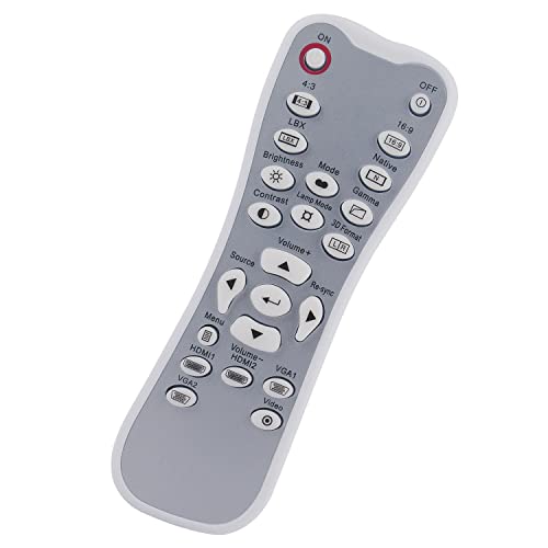 ZdalaMit Remote Control Replacement Applicable for Optoma Projector HD30 HD25-LV HD25LV HD25E EPHD131XE EPHD25E HD131XE EH-300 HD30B HD131XW DH1011 HD25 EH300 HD2500 HD131X - Image 2