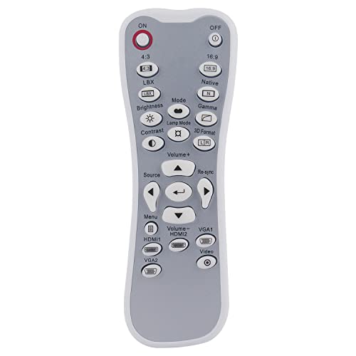 ZdalaMit Remote Control Replacement Applicable for Optoma Projector HD30 HD25-LV HD25LV HD25E EPHD131XE EPHD25E HD131XE EH-300 HD30B HD131XW DH1011 HD25 EH300 HD2500 HD131X - Image 1