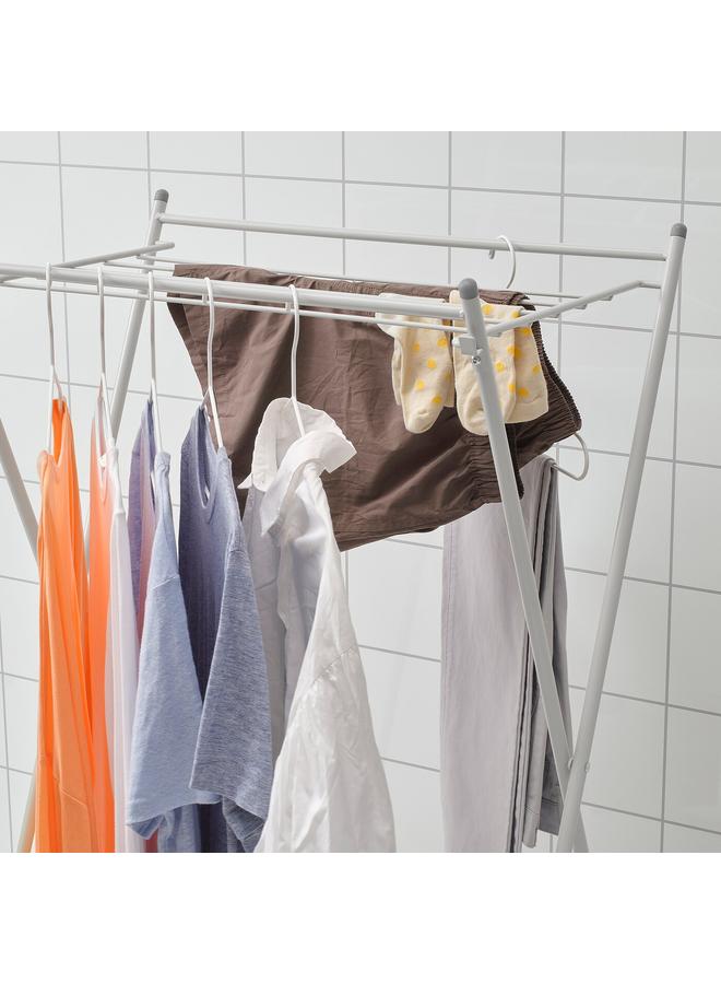 زبون منشر تجفيف، رمادي، 68X45X105 سم - Image 2