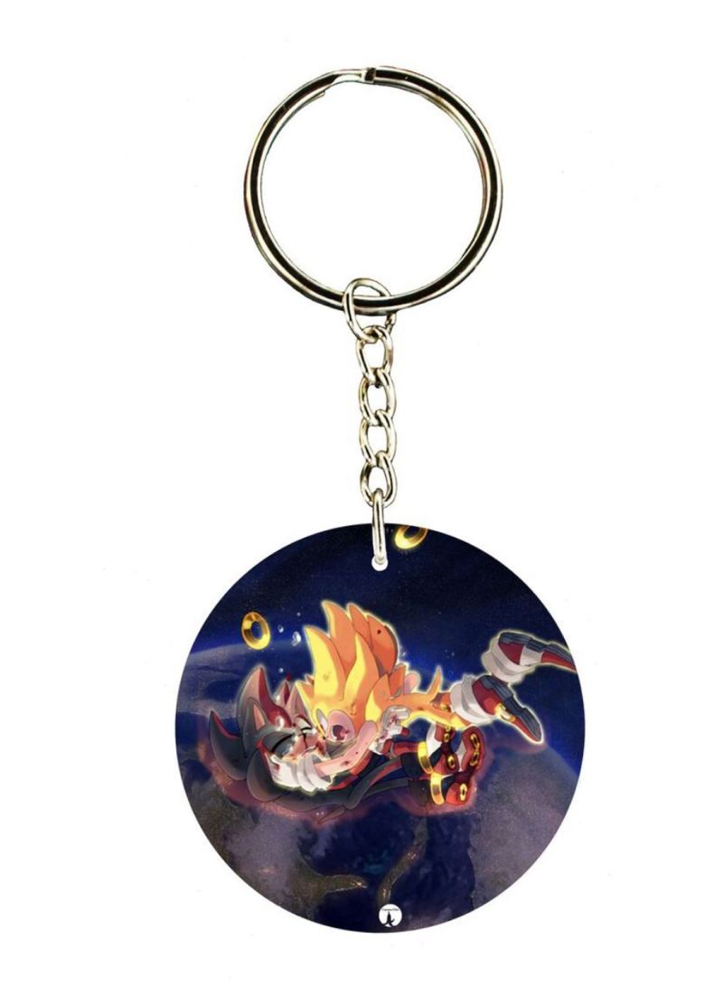 RKN Sonic Double Side Printed Keychain