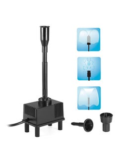 NIBEMINENT Submersible Fountain Water Pump Black 19x9.5x10.5centimeter  - Image 2