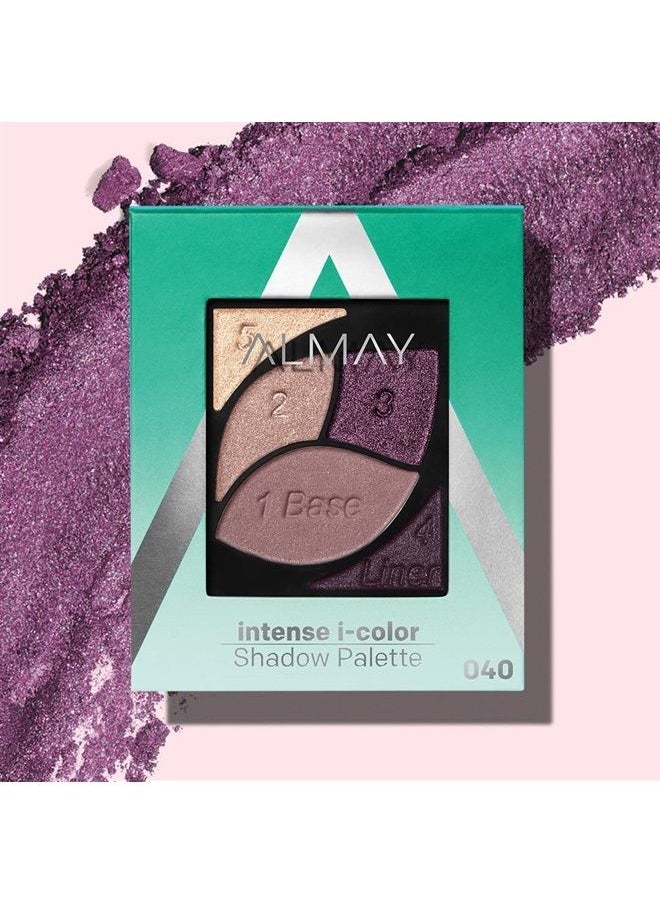Eyeshadow Palette, Longlasting Eye Makeup, Primer Enriched with Antioxidant Vitamin E, Hypoallergenic, 040 Green Eyes, 0.1 Oz