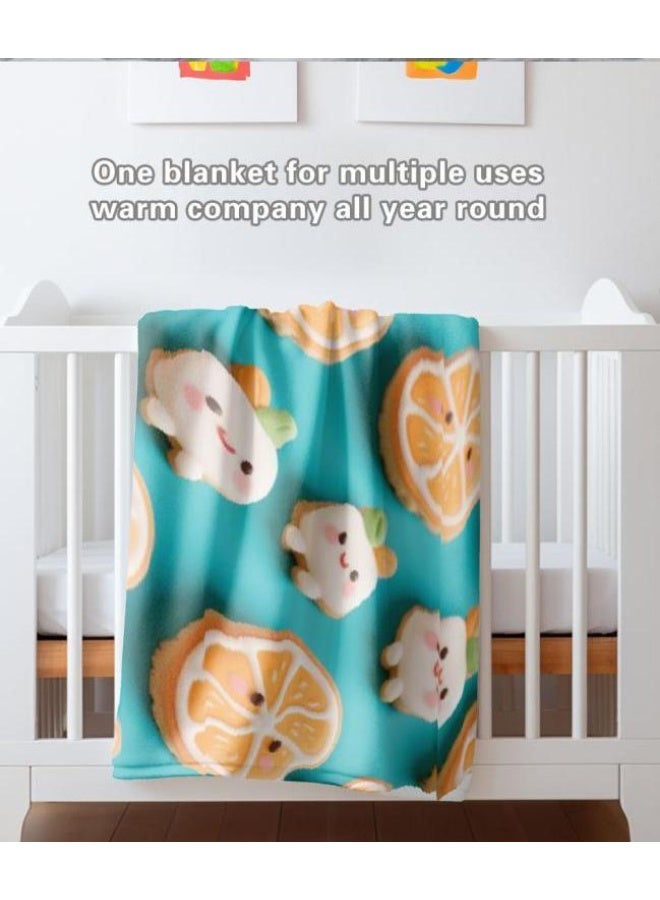general Baby and children's cartoon flannel thin blanket (warm and comfortable, suitable for sleep, game use) 70cm*100cm - Image 5