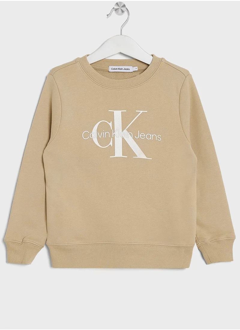 Calvin Klein Jeans Youth Logo Sweatshirt