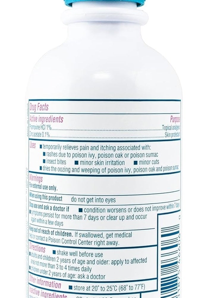 Caladryl Clear Skin Lotion - 6 fl oz - Topical Analgesic and Skin Protectant for Itch Relief - Image 4