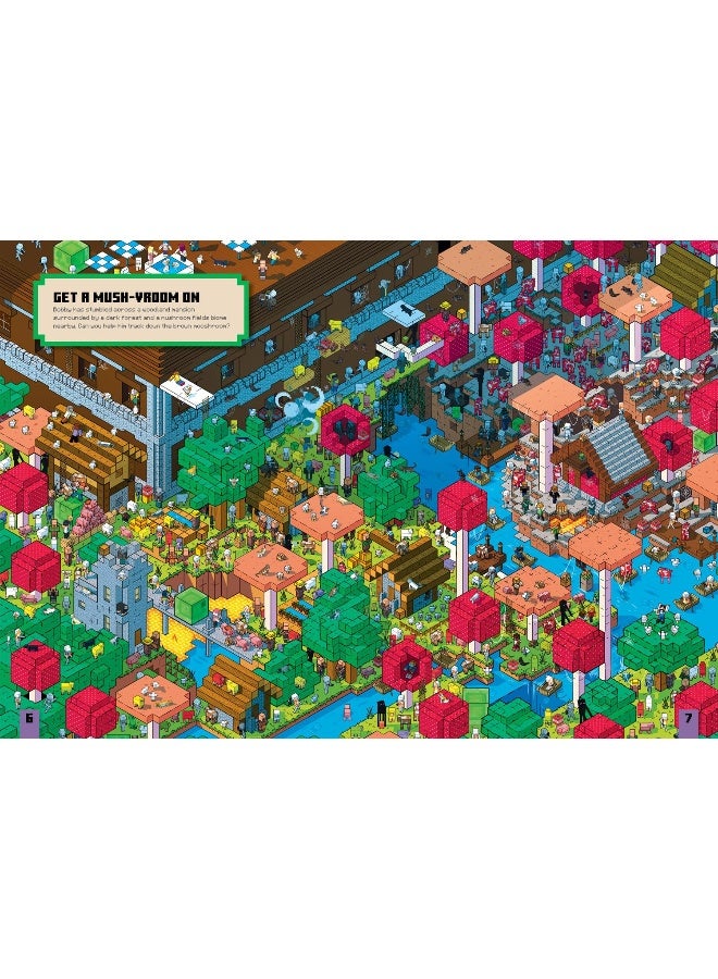 Minecraft Where’s the Zombie?: An official illustrated children’s Minecraft search and find book, the perfect gift for kids aged 6, 7, 8, 9 and 10! - Image 2