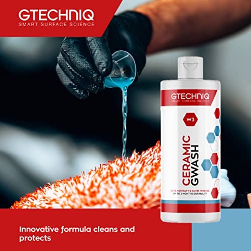 Gtechniq Car Shampoo. 2-in-1 Ceramic GWash and Hydrophobic Coating for Car Cleaning. Cleans and Repels Dirt, Car Cleaner for Up to 3 Months Protection, Super Concentrated - 500ml - Image 2
