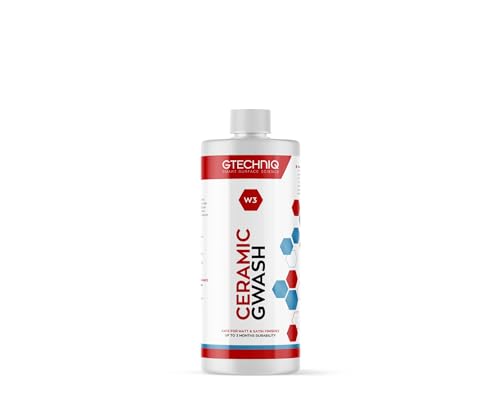 Gtechniq Car Shampoo. 2-in-1 Ceramic GWash and Hydrophobic Coating for Car Cleaning. Cleans and Repels Dirt, Car Cleaner for Up to 3 Months Protection, Super Concentrated - 500ml - Image 1