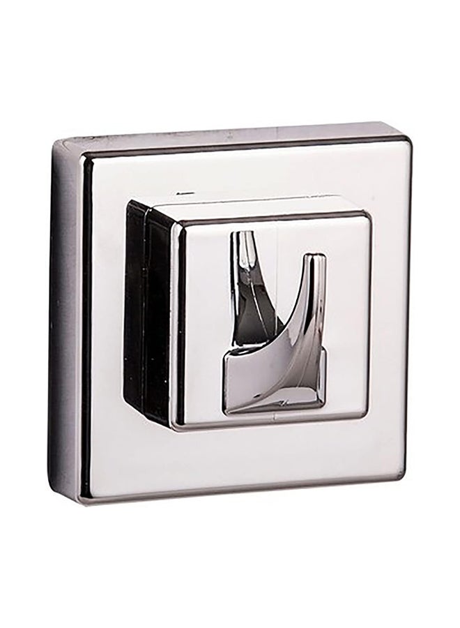 Home Pro SL-51002 Smartloc Single Hook 2-Pieces 5.8 cm x 5.8 cm x 4.3 cm Size Silver