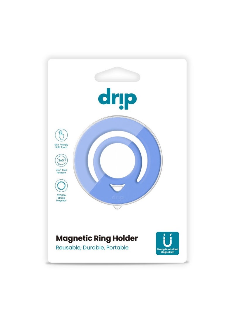Drip Magnetic Phone Holder Compatible with MagSafe, Silicone Finger Ring – Secure & Comfortable Design - Image 2