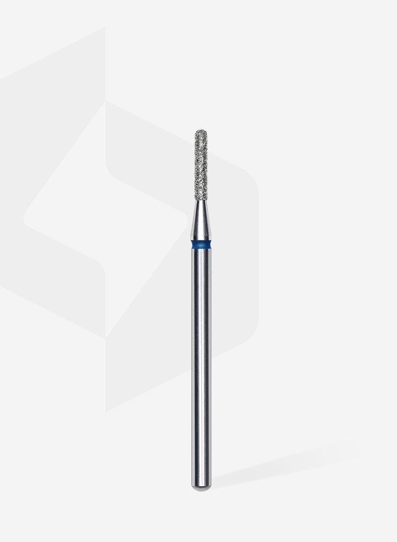 STALEKS PRO Diamond Nail Drill Bit Rounded Cylinder Blue EXPERT Head Diameter 1.4 mm / working part 8 mm - Image 2