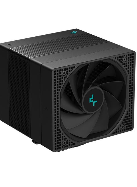 ASSASSIN IV Premium CPU Air Cooler – Dual Tower, Silent Fan Mode, 7 Heatpipes, Asymmetrical Design, 2x Silent PWM Fans, Intel LGA1851/1700/1200 & AMD AM5/AM4 Compatible – Black