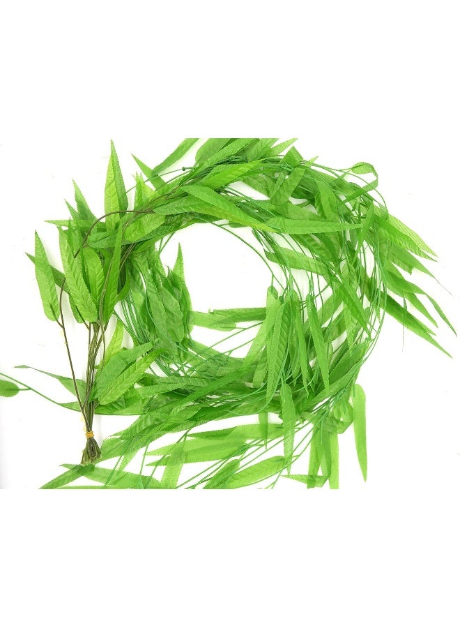 Bird Fiy 50 PCS 376 Feet Artificial Flower Greenery Wicker Rattan Vine Fake Foliage Leaf Flowers Plants Garland Garden Decoration - Image 3