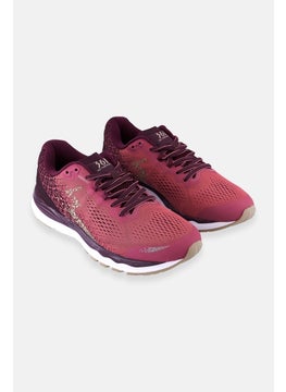 361 Degrees Women Wide Meraki 3 Lace Up Training Shoes, Rose  - Image 1
