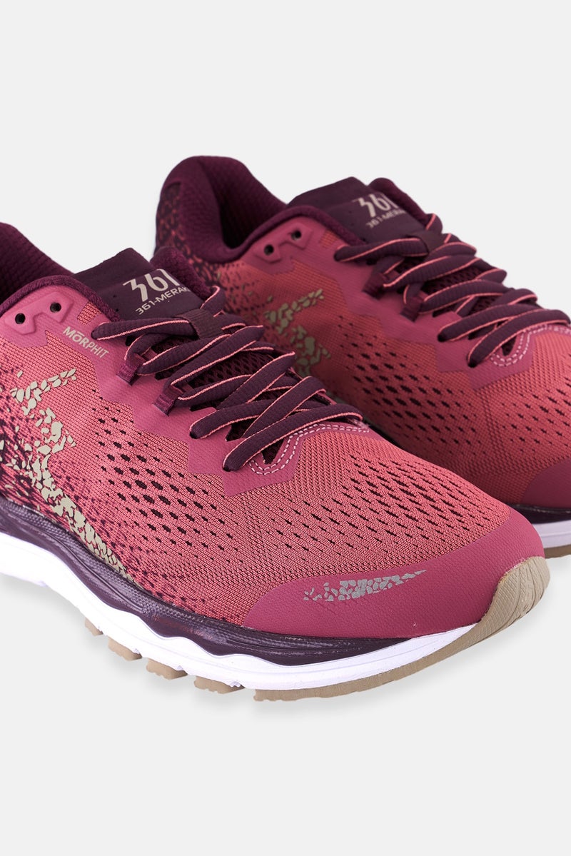 361 Degrees أحذية تدريب مرآكي 3 للنساء ذات الأربطة الواسعة، وردي - Image 2