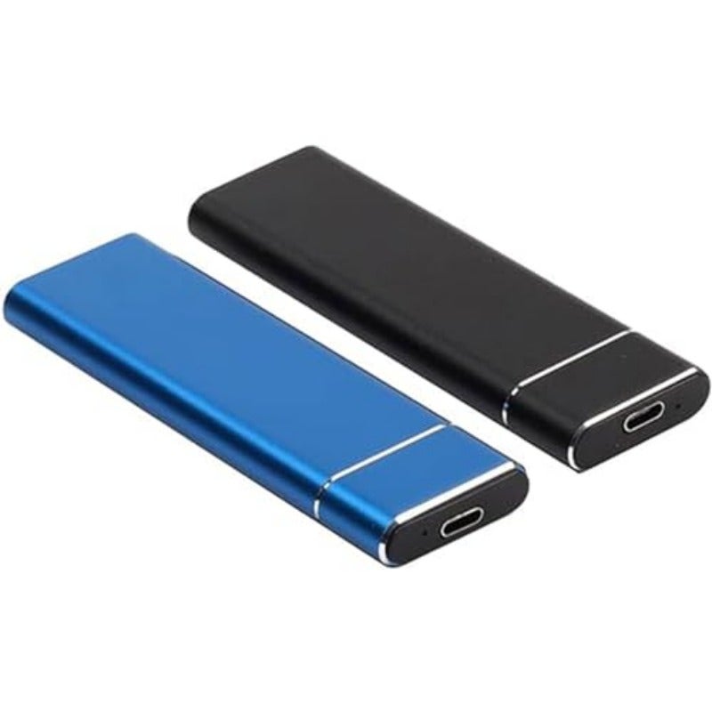 SSD 1TB Type-C Mobile Solid State Drive Portable USB 3.1 Portable SSD Shockproof Aluminum Alloy Solid State Drive Compatible with Windows XP Win7 Win8 Win10 Mac OS Linux Black - Image 3