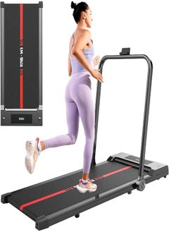 Sandinrayli Under Desk Treadmill, Walking Pad 3 in 1 Folding Treadmill, Walking Jogging Treadmills for Home Office, 2.5HP Low-Noise Treadmill LED Display, Preset and Adjustable Programs  - Image 1