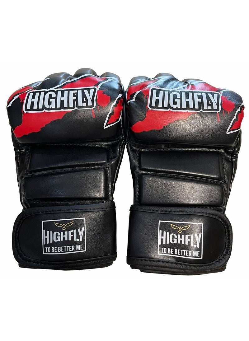 HIGHFLY M4 Half-Finger Gloves HLY-M4-HBR  - Image 1