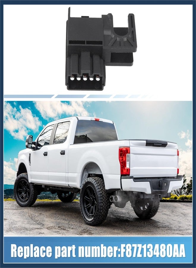 INFINAUTO مفتاح إضاءة الفرامل من إنفينوتو لسيارات فورد F-150، F-250، F-350، F-450، F-550، رينجر، ولينكولن نافيجيتور، رقم الموديل F87Z13480AA، تصميم أنيق - Image 2