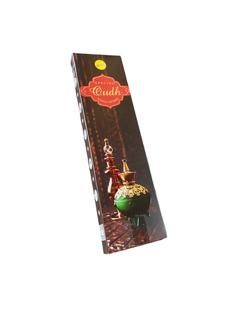 Asal - Indian Cambodian Oud Bakhoor Masala Incense Sticks 23cm- 50 Grams - Image 1