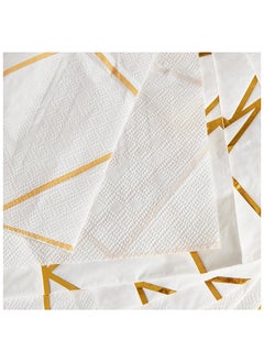 Home Box Phoenix 20-Piece 3-Layer Paper Napkin Set 33 x 33 cm  - Image 3
