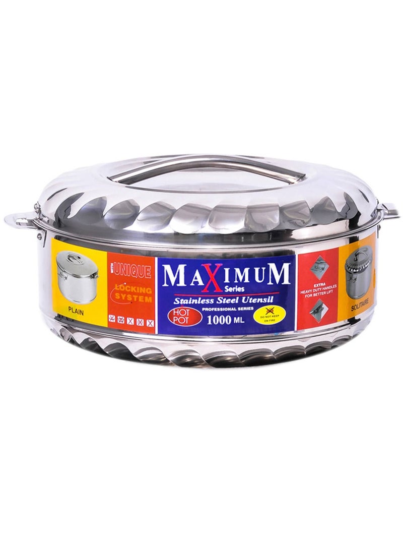 Maximus 3-Piece Stainless Steel Hot Pot Set - Image 2