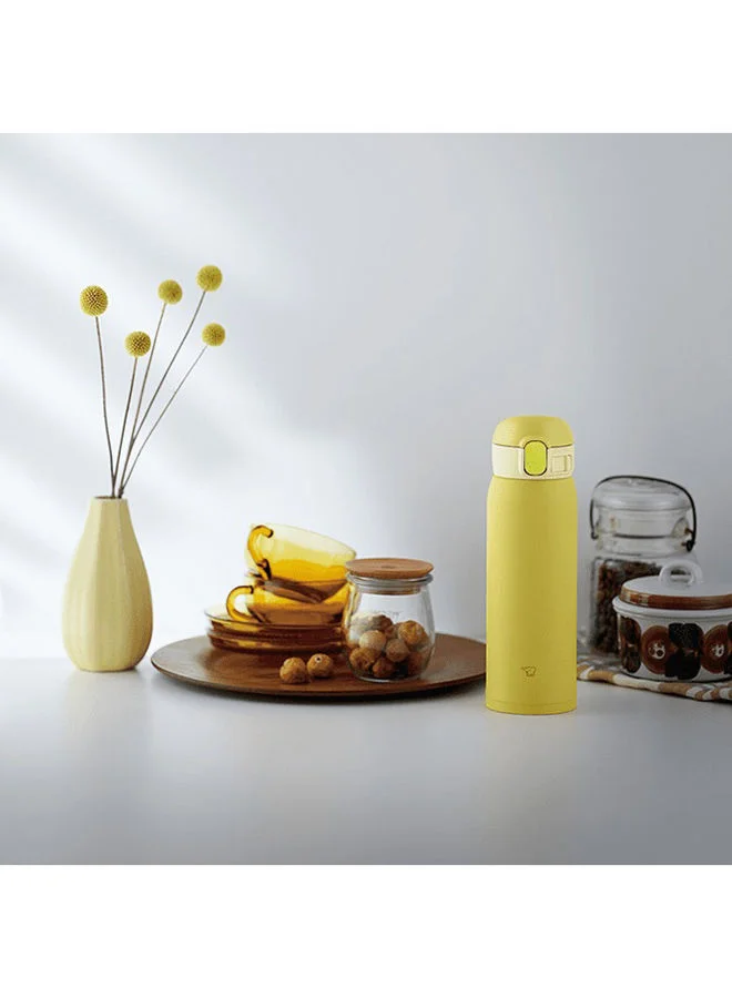 Zojirushi Stainless Steel Vacuum Bottle 0.48L LEMON
