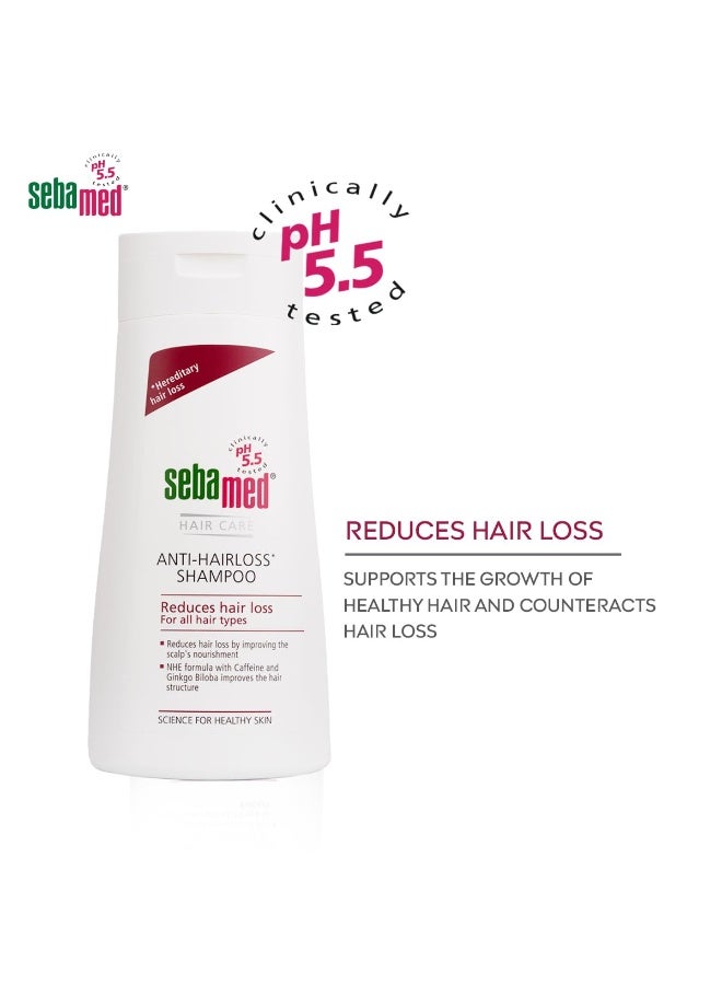 Sebamed Anti Hairloss Shampoo 400 ml|pH 5.5|Reduces Hairloss| Hairfall| men & women |phthalates SLS and parabens free l Soap free l Toxin free l Clinically proven - Image 2