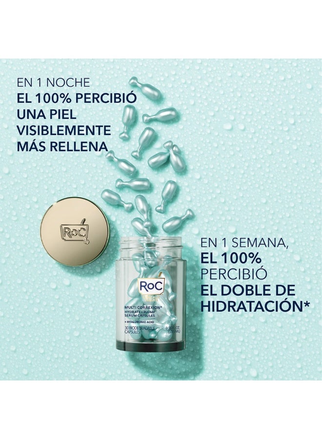 روك كبسولات روك ملتي كوريكشن لترطيب وتنعيم البشرة مع حمض الهيالورونيك، 30 وحدة - Image 3