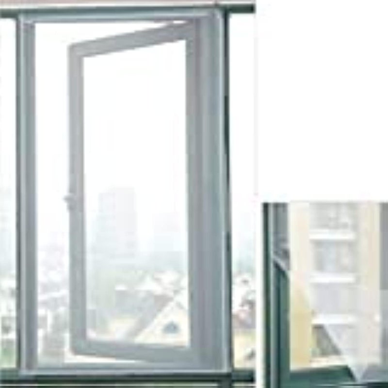 AQ AQSON شبكة حشرات AQSON المخصصة من الألياف - شاشة مضادة للبعوض للنوافذ والأبواب والتراسات (2.5 متر، 4 أقدام) - Image 3