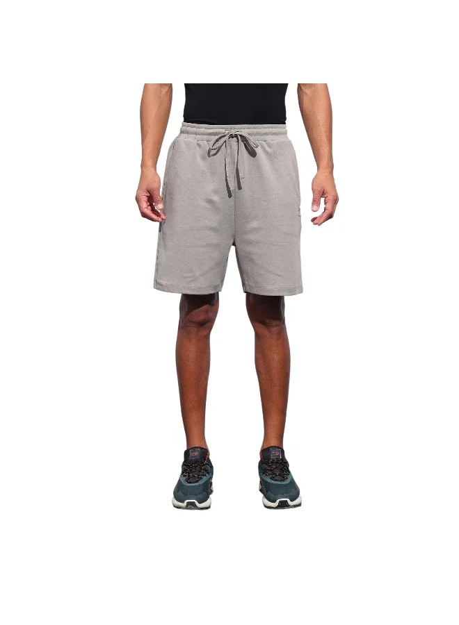 Being Human Mens Dark Grey Slim Fit Shorts