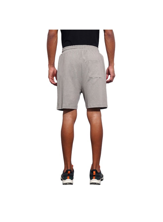 Being Human Mens Dark Grey Slim Fit Shorts - Image 3