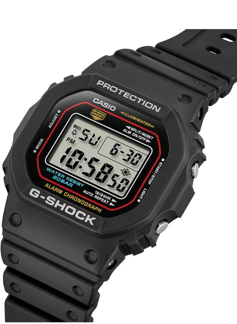 G-SHOCK G-SHOCK Iconic Styles Color Line Men's Watch Digital - DW-5600RL-1DR  - Image 3