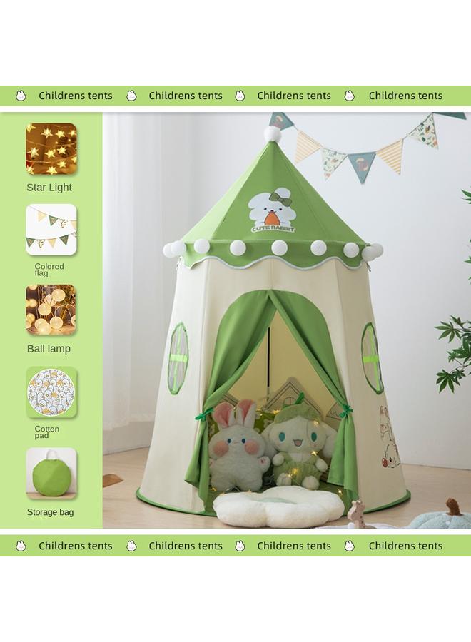 Bluejw Super Large Children's Tent Indoor Bunny Yurt Girls Boys Play House Baby Castle Game House Wholesale - Image 1